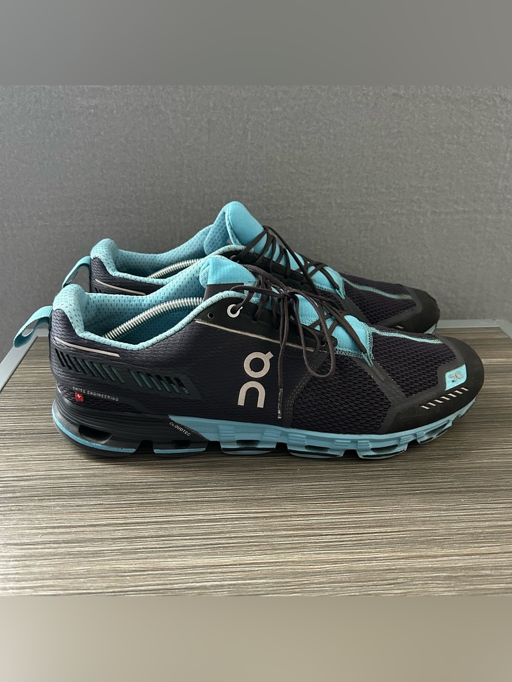 On running Cloud 5 Fig Quartz Running Mesh Sneaker Women Size 8.5